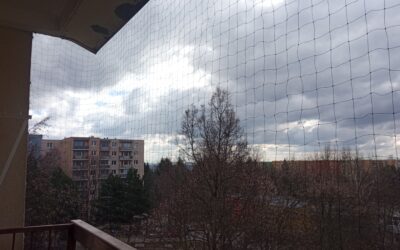 Ochranná síť proti ptactvu