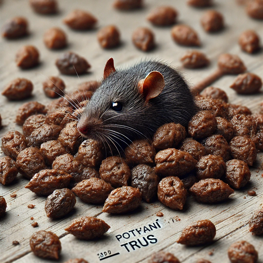 jak vypadá trus potkana