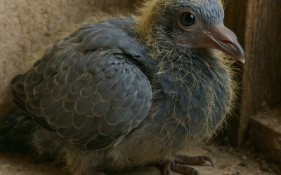 Krmítko proti holubům